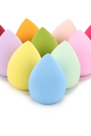10 Pieces Makeup Sponge Blenders Beauty Sponges Egg Shaped Blending Sponge Foundation Applicator Cosmetic Sponges