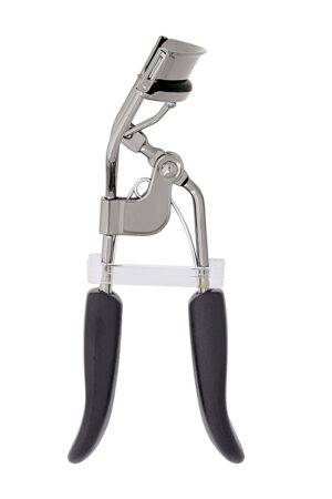 Pro Eyelash Curler, Strong, Contoured, Eye-Opening, Voluminous Lashes, Includes Additional Rubber Replacement Pad, Silver