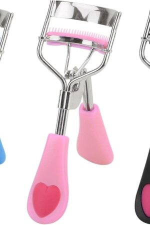 3pcs Eyelash Curler with Built in Comb, False Eyelashes Accessory, Professional Eyes Makeup Tools for Women Curled Eyelashes(Size:3 PCS)