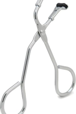 Comfort Grip Eyelash Curler,Lash Curler for Short Lashes,Defines and Lifts, Stainless Steel