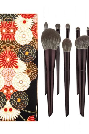 10pcs  Makeup Brush Set Glow Foundation Brush Blush Brush Makeup Brush Tool Set(D)